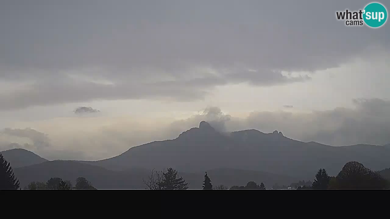 Il panorama su Ogulin livecam