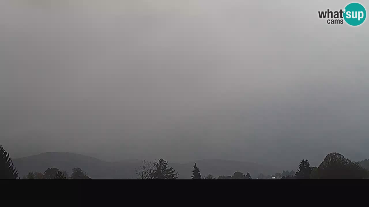 Il panorama su Ogulin livecam