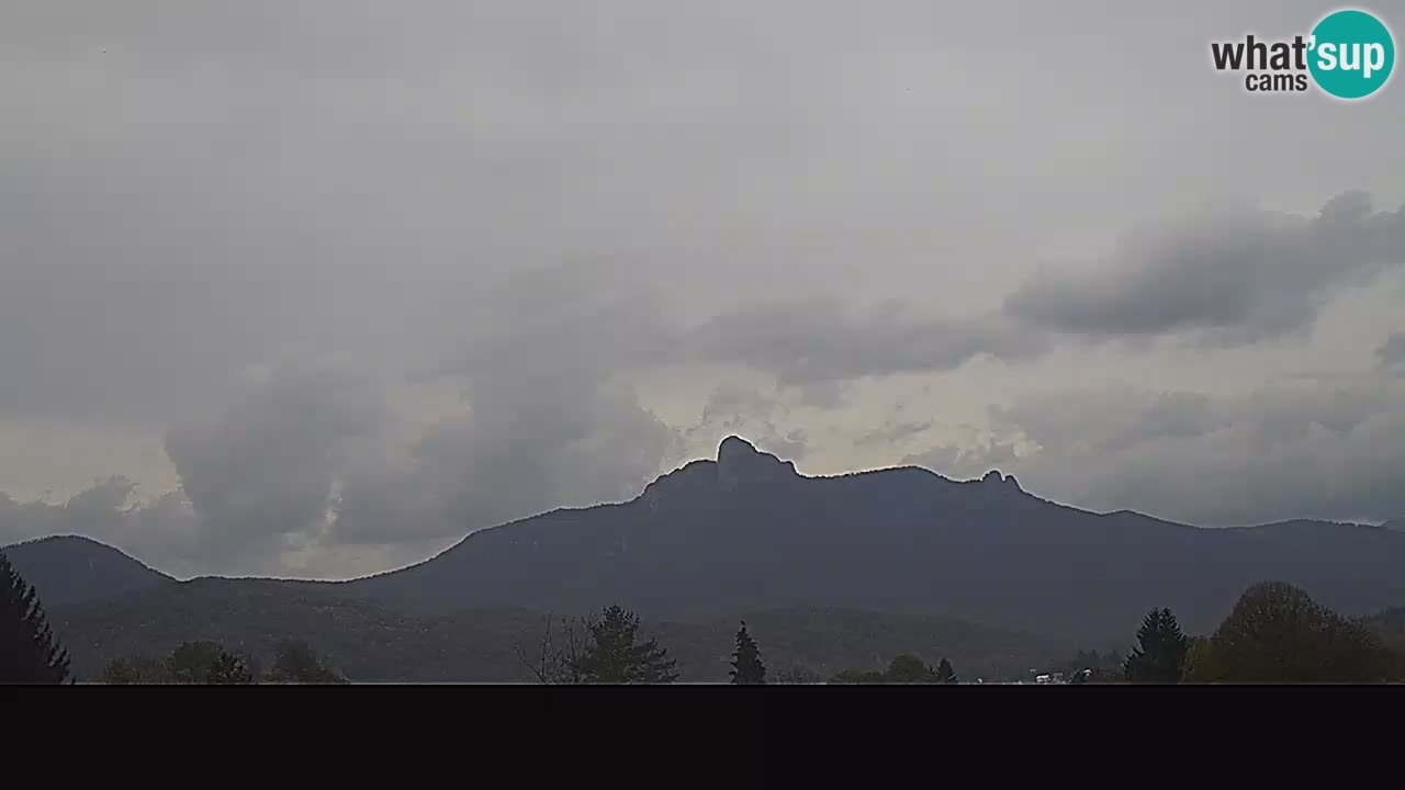 Il panorama su Ogulin livecam