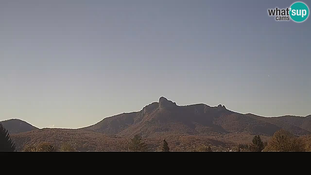 Il panorama su Ogulin livecam