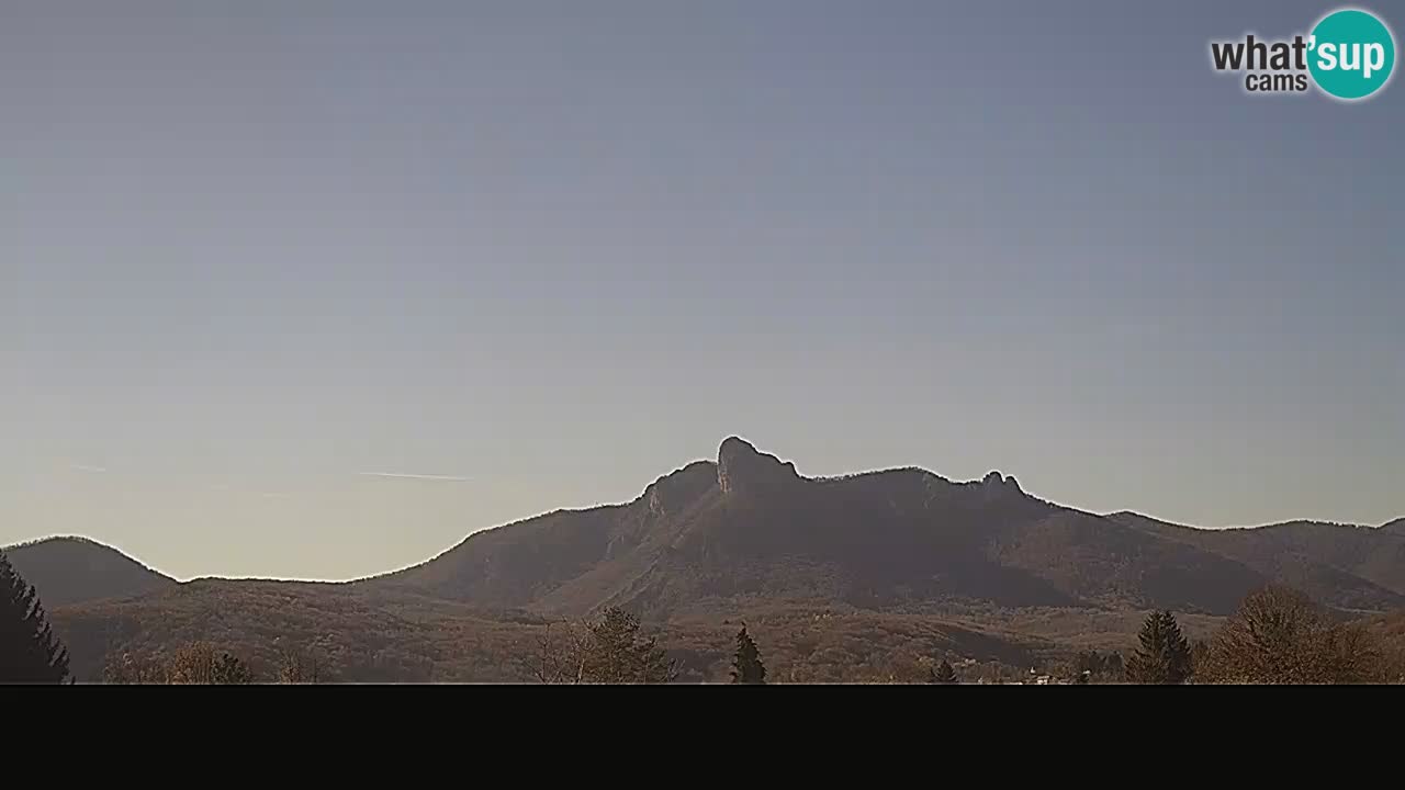 Il panorama su Ogulin livecam