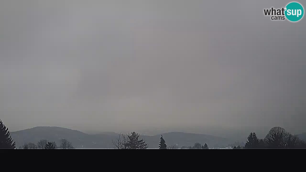 Il panorama su Ogulin livecam
