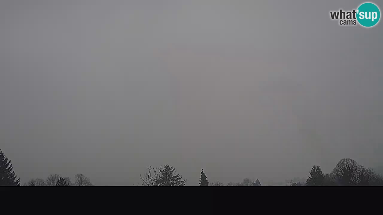 Il panorama su Ogulin livecam