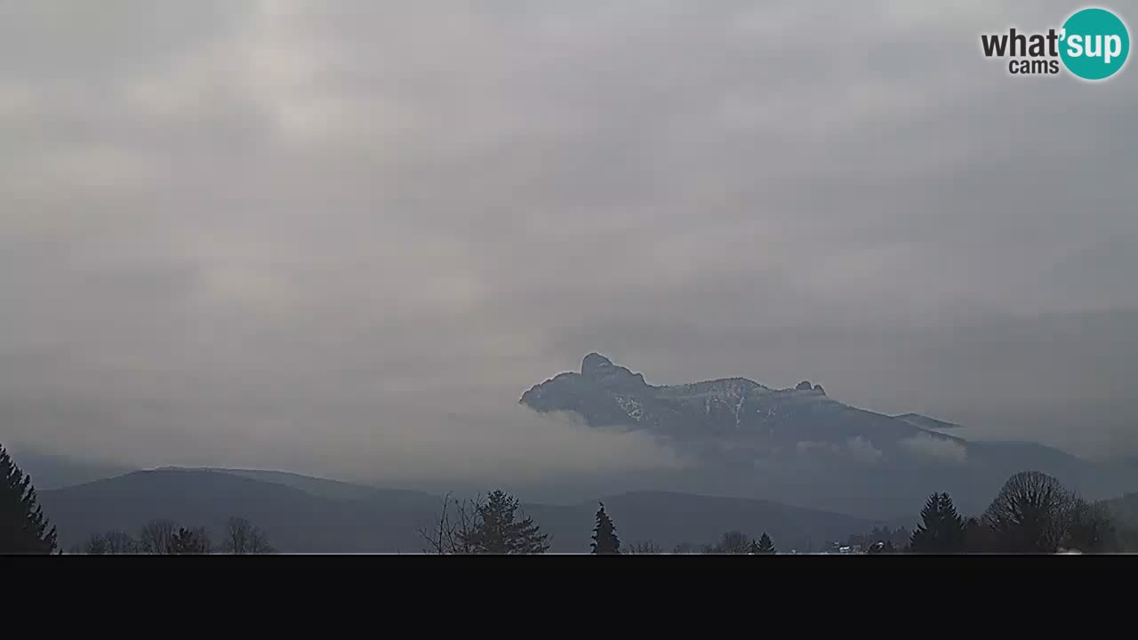 Il panorama su Ogulin livecam