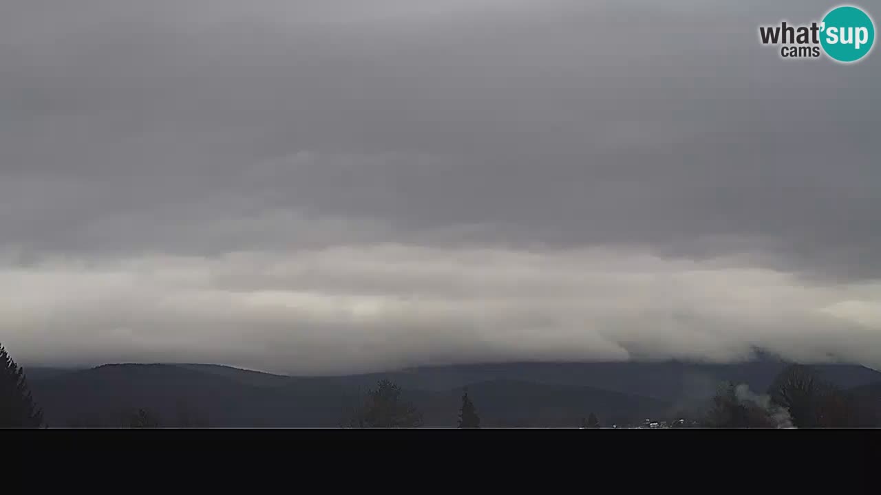 Il panorama su Ogulin livecam