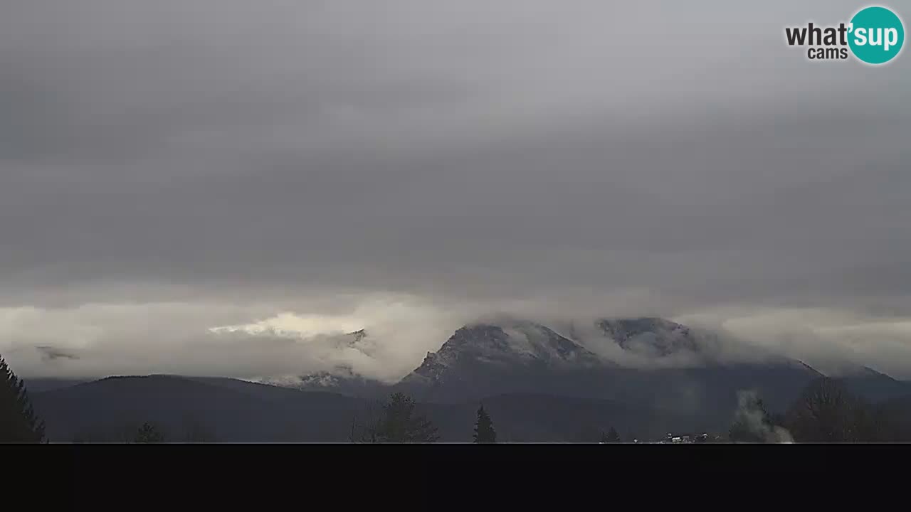 Il panorama su Ogulin livecam