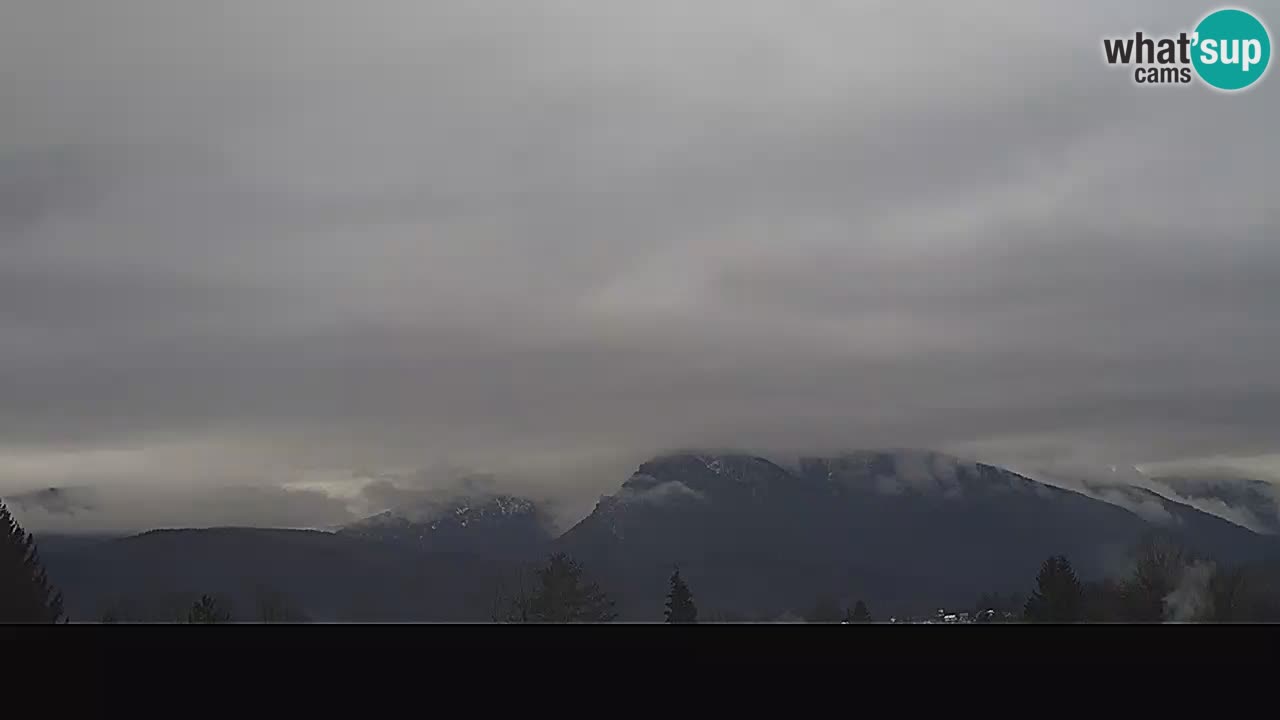 Il panorama su Ogulin livecam