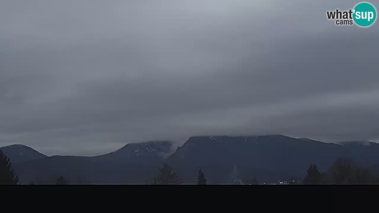 Il panorama su Ogulin livecam