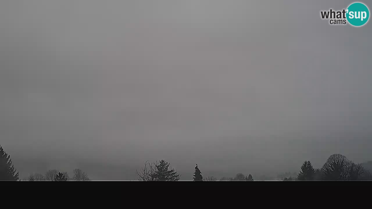 Il panorama su Ogulin livecam