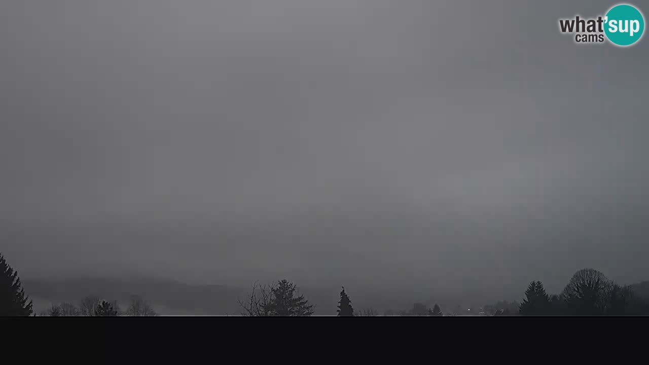 Il panorama su Ogulin livecam
