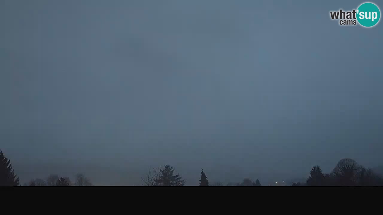 Il panorama su Ogulin livecam