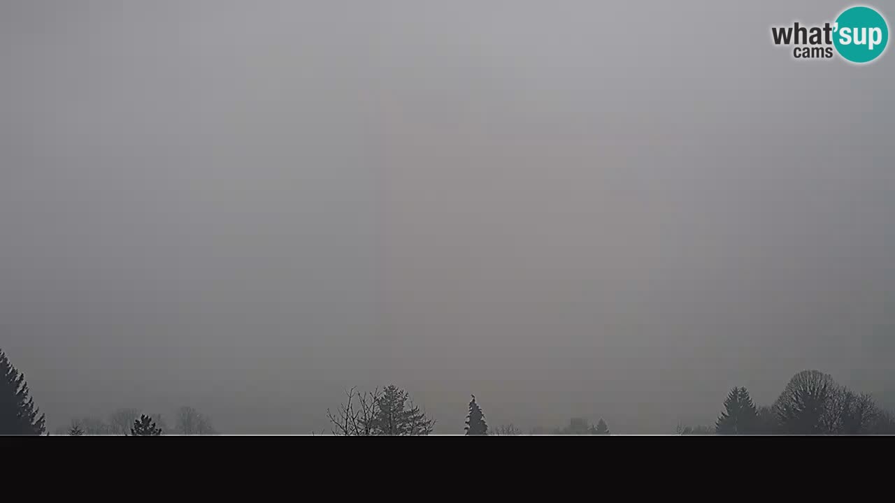 Il panorama su Ogulin livecam