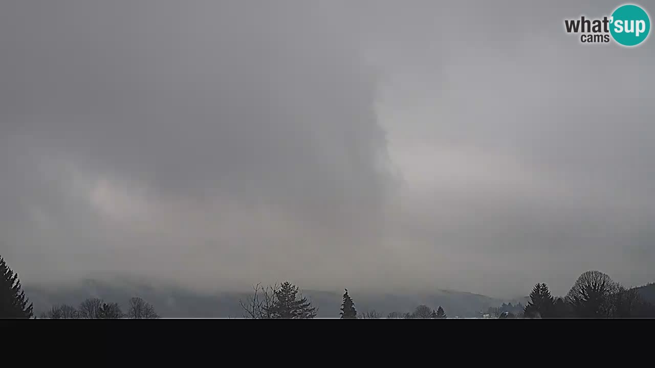 Il panorama su Ogulin livecam