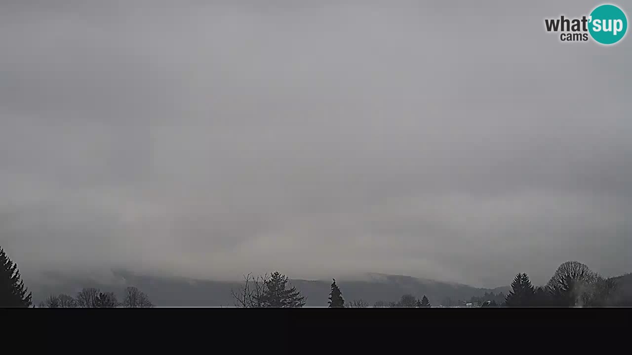 Il panorama su Ogulin livecam