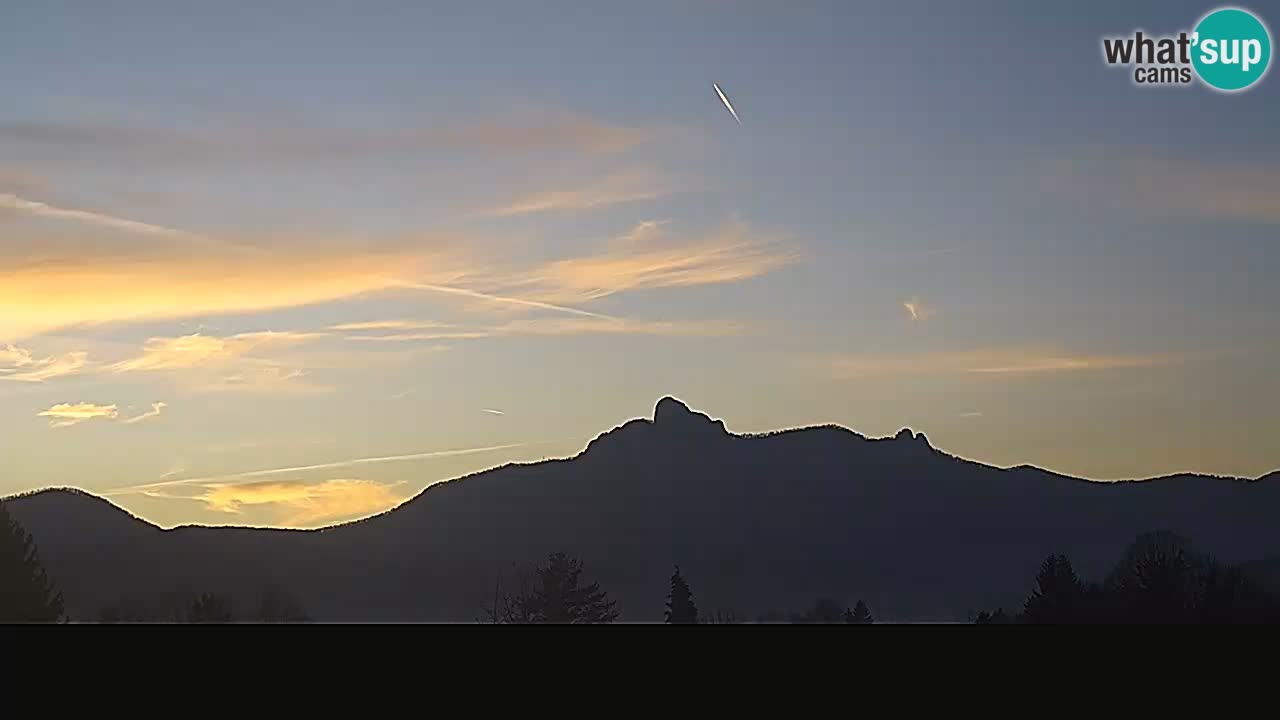 Il panorama su Ogulin livecam