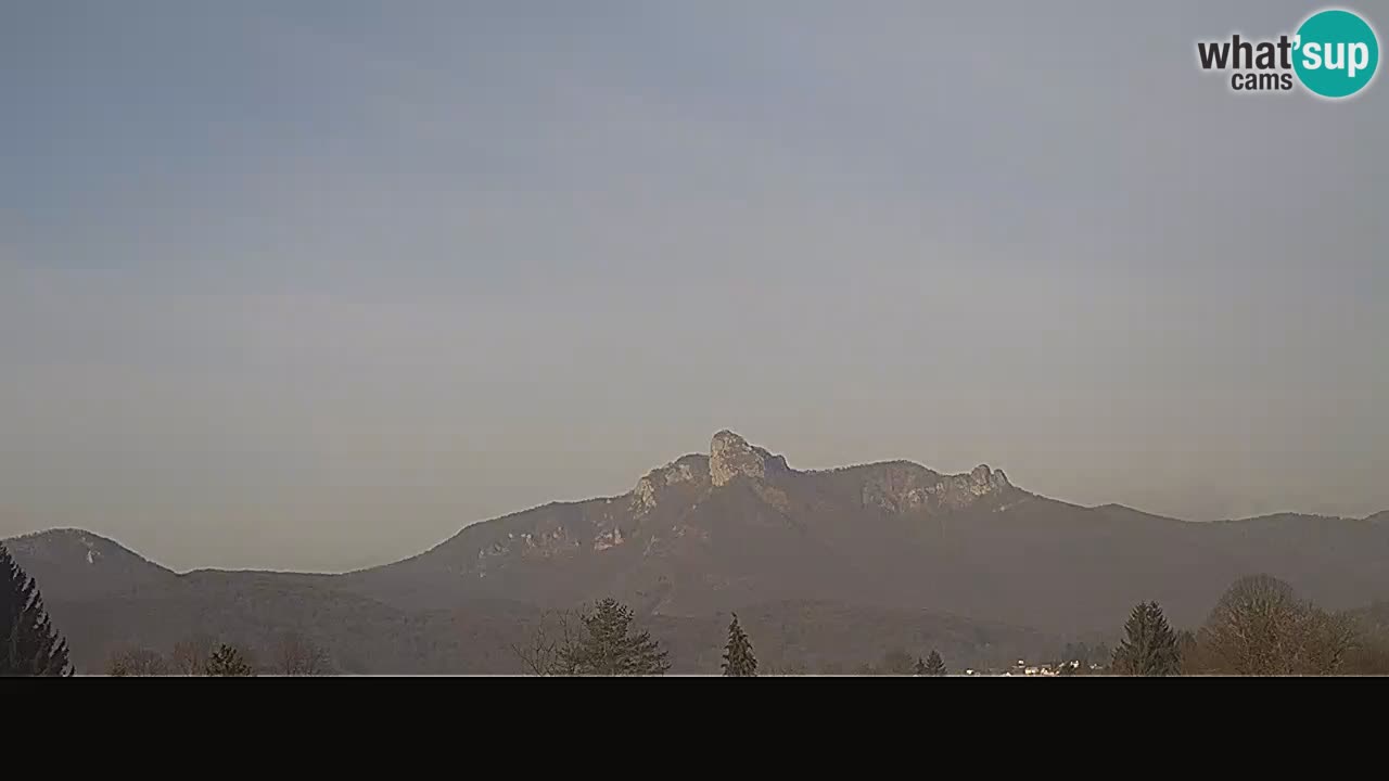 Il panorama su Ogulin livecam
