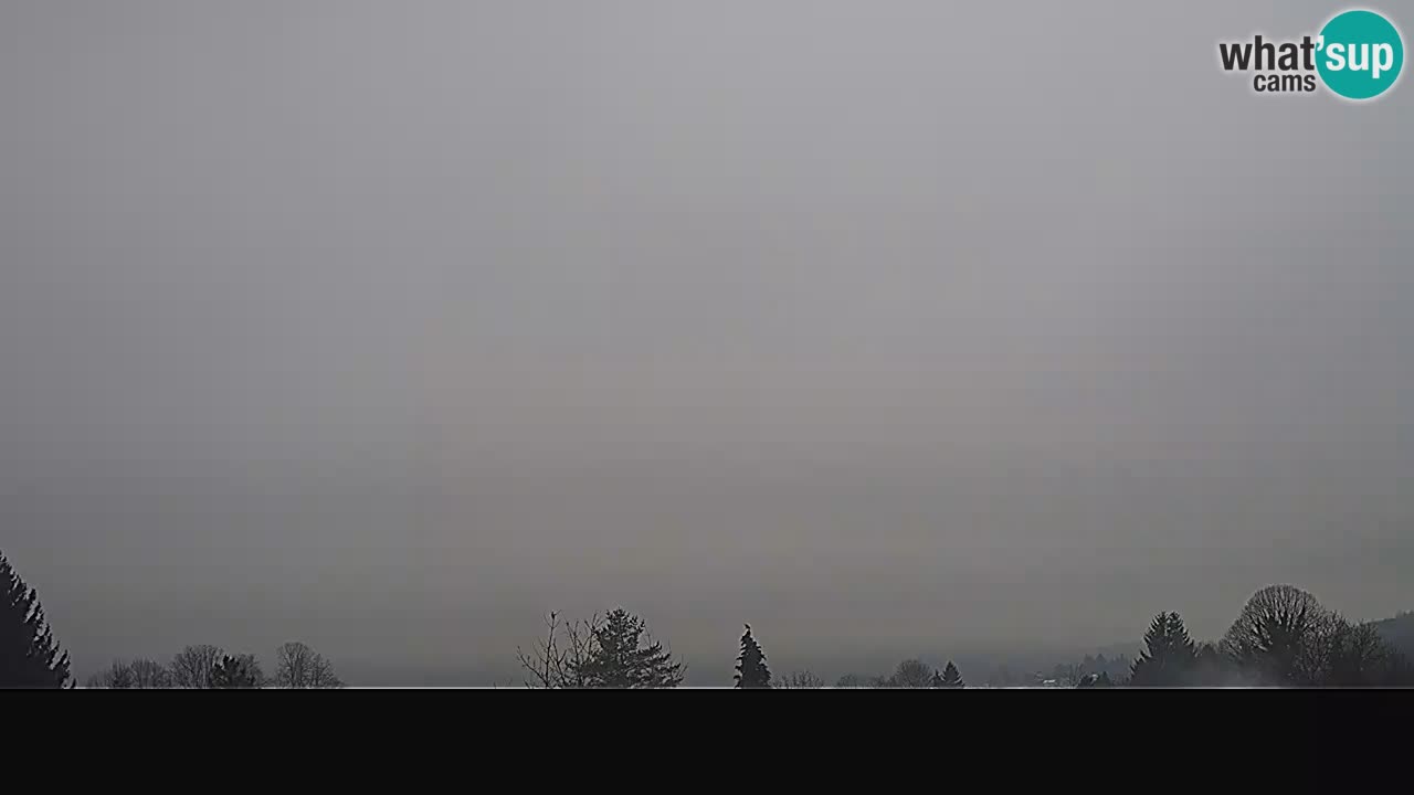 Il panorama su Ogulin livecam