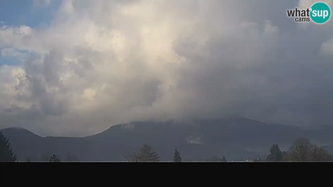 Il panorama su Ogulin livecam