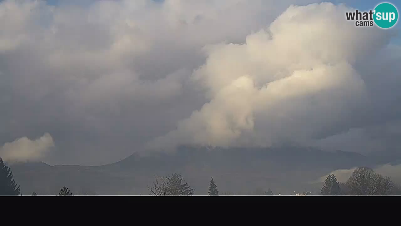 Il panorama su Ogulin livecam