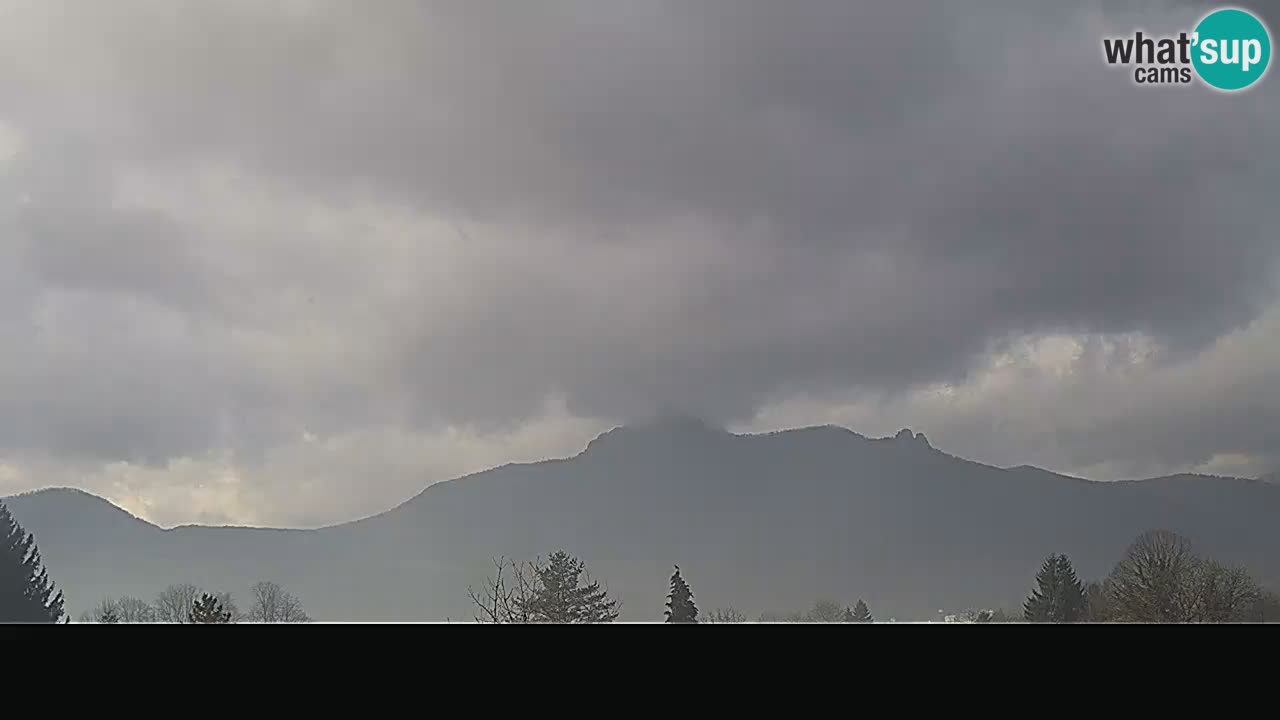 Il panorama su Ogulin livecam