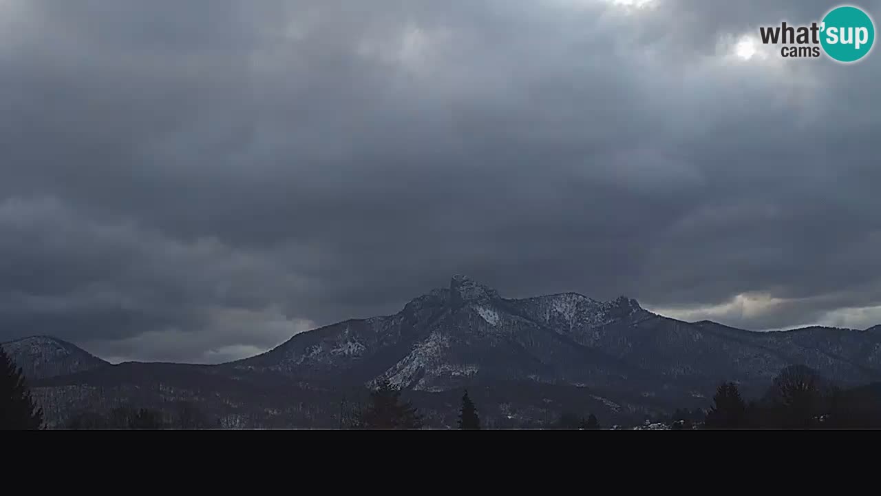 Il panorama su Ogulin livecam