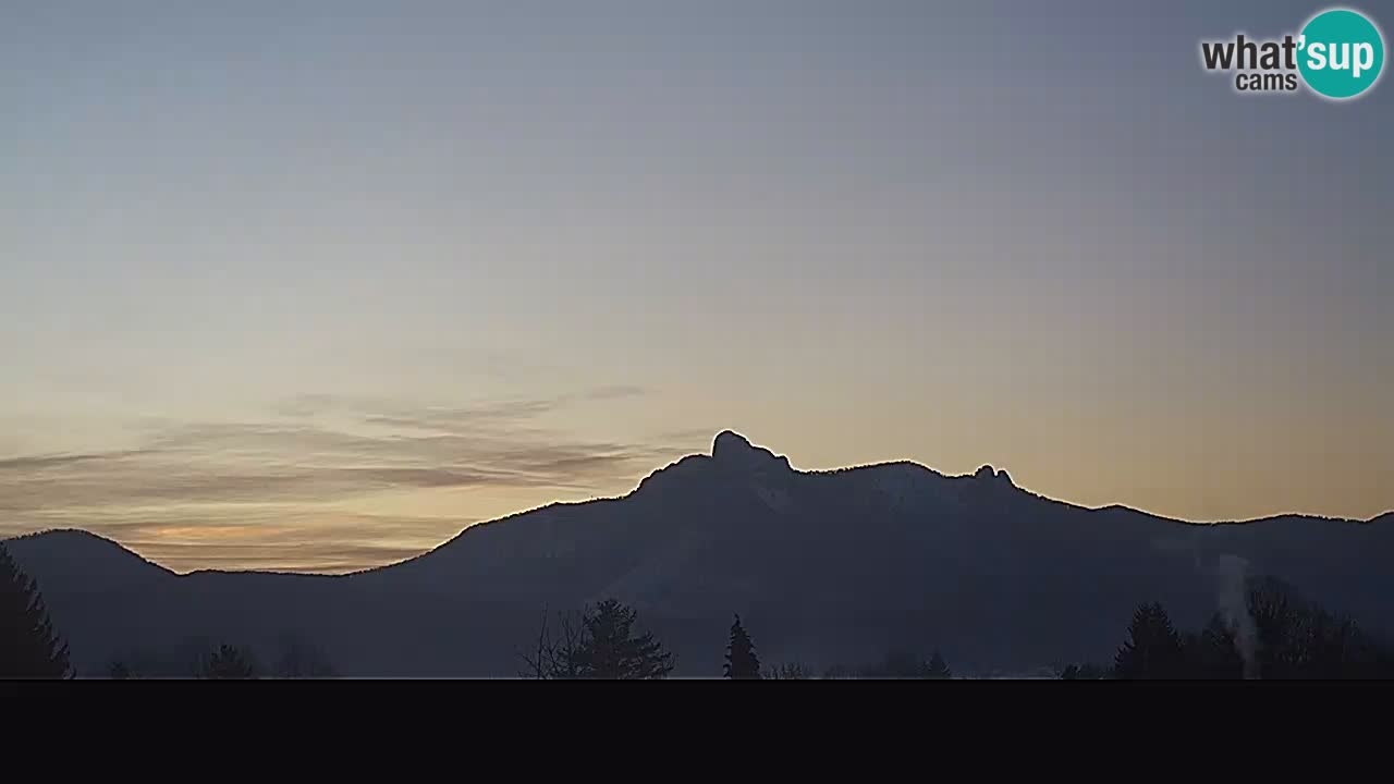Il panorama su Ogulin livecam