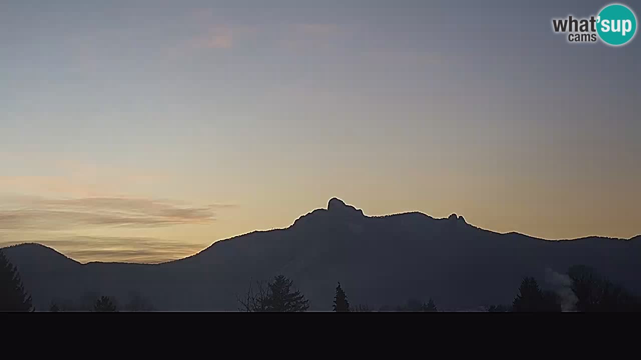 Il panorama su Ogulin livecam