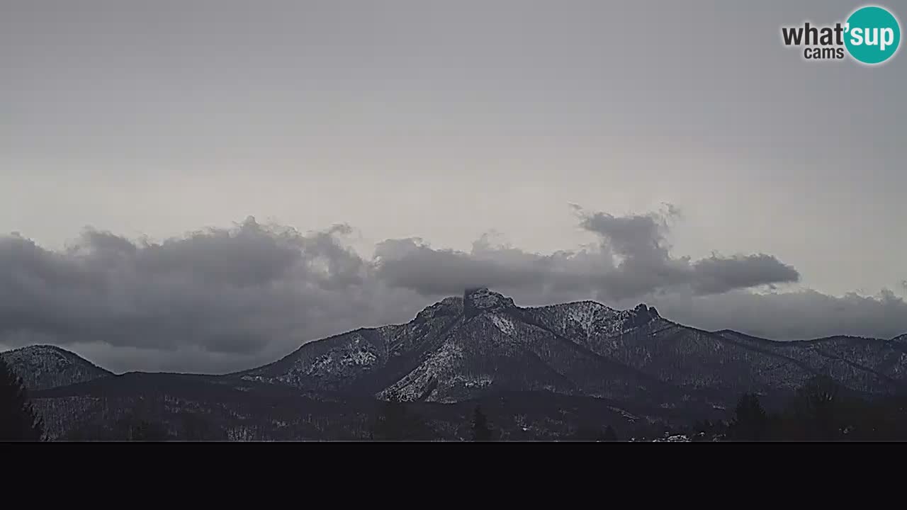 Il panorama su Ogulin livecam