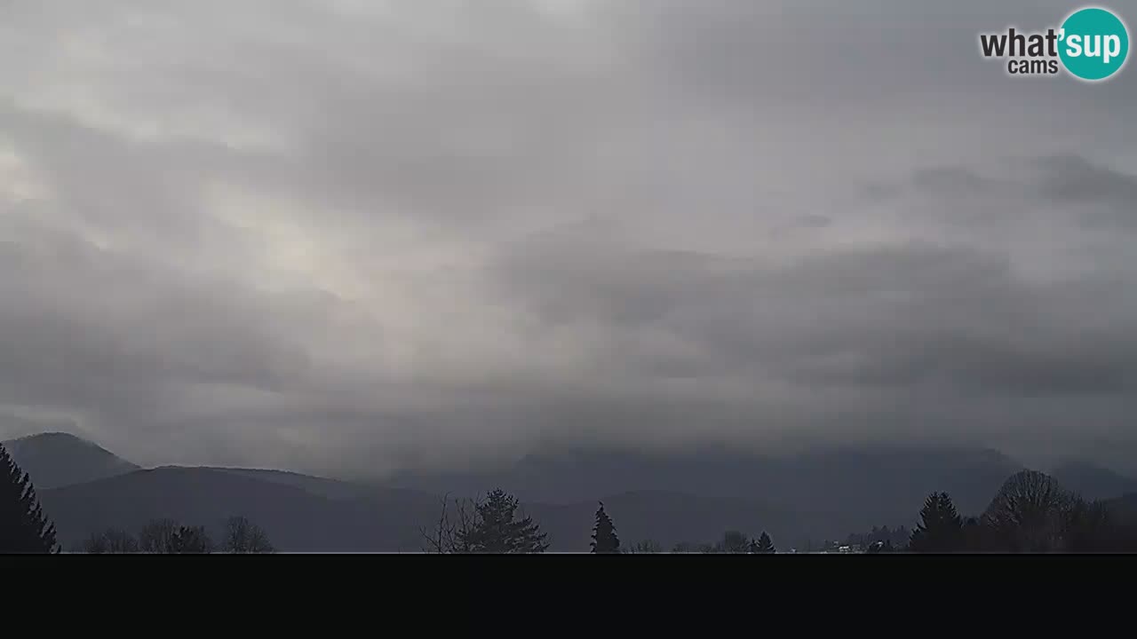 Il panorama su Ogulin livecam