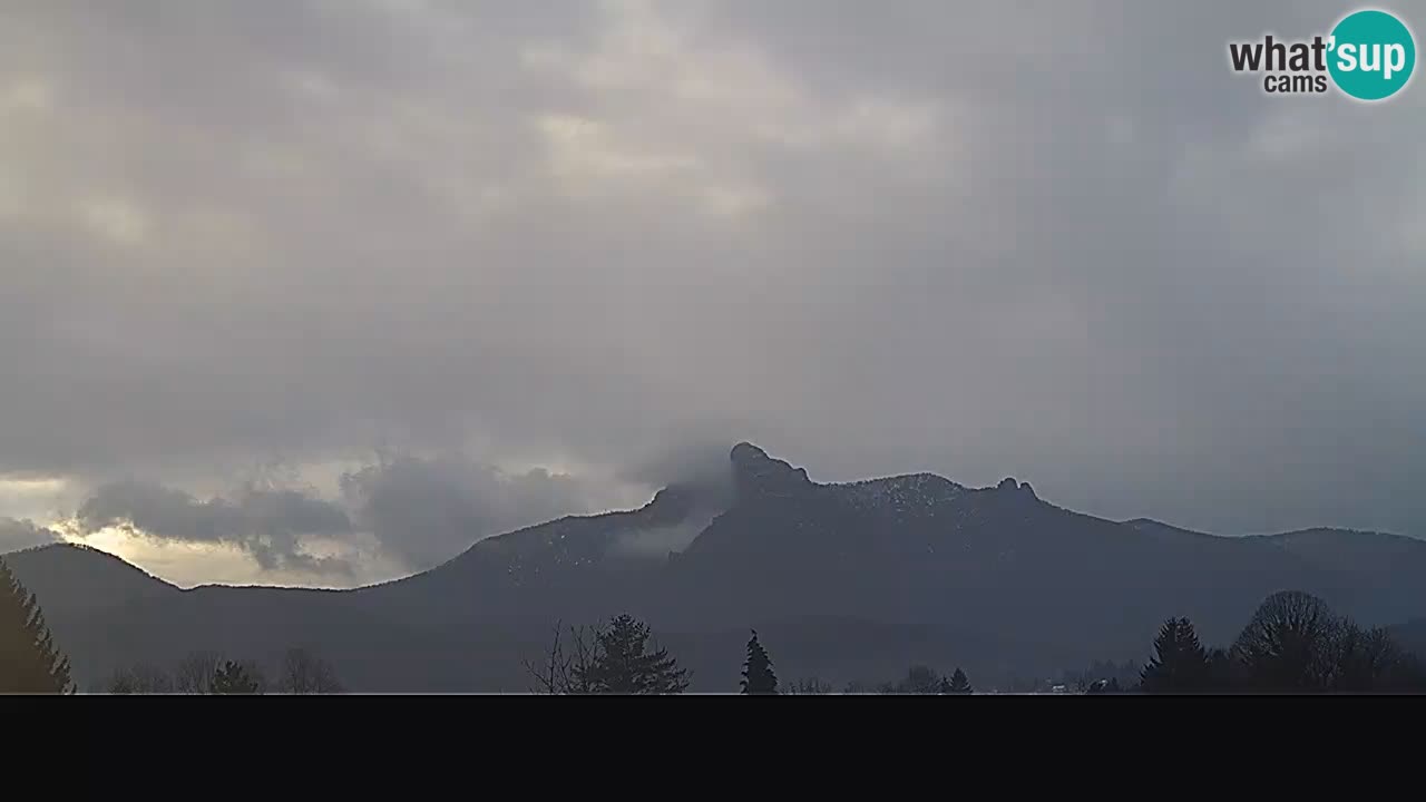 Il panorama su Ogulin livecam