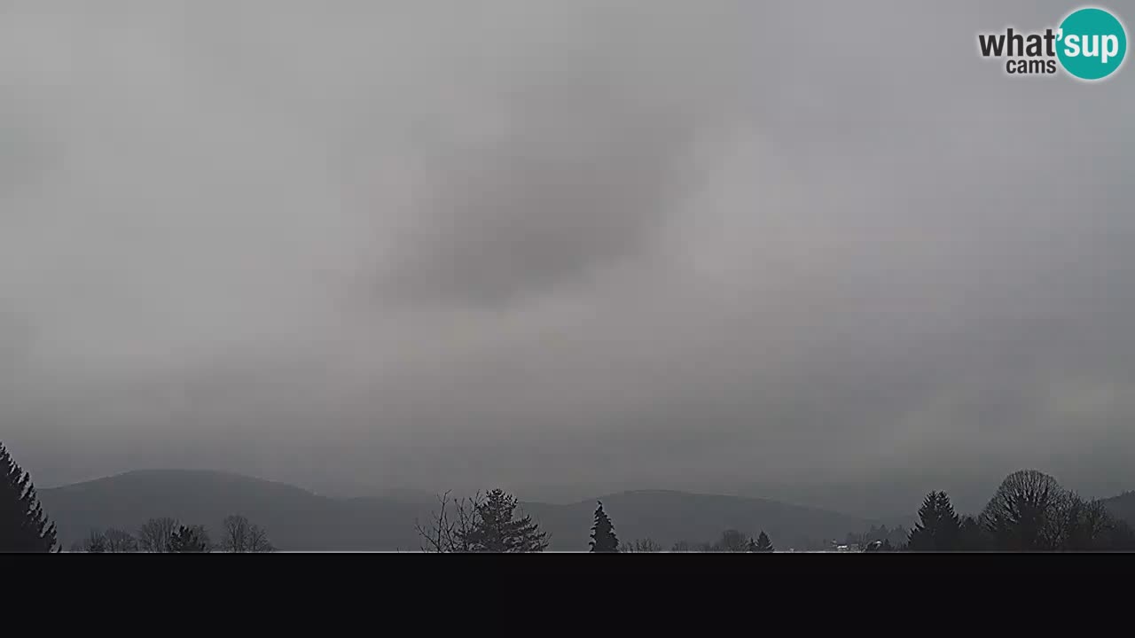 Il panorama su Ogulin livecam