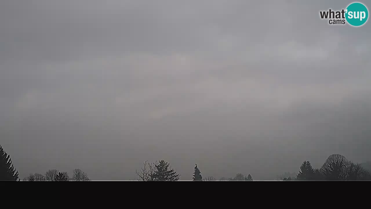 Il panorama su Ogulin livecam