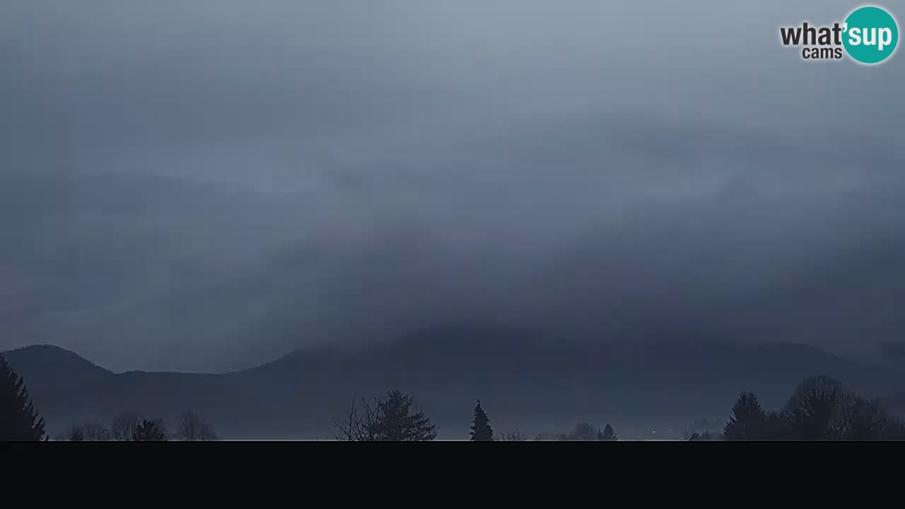 Il panorama su Ogulin livecam