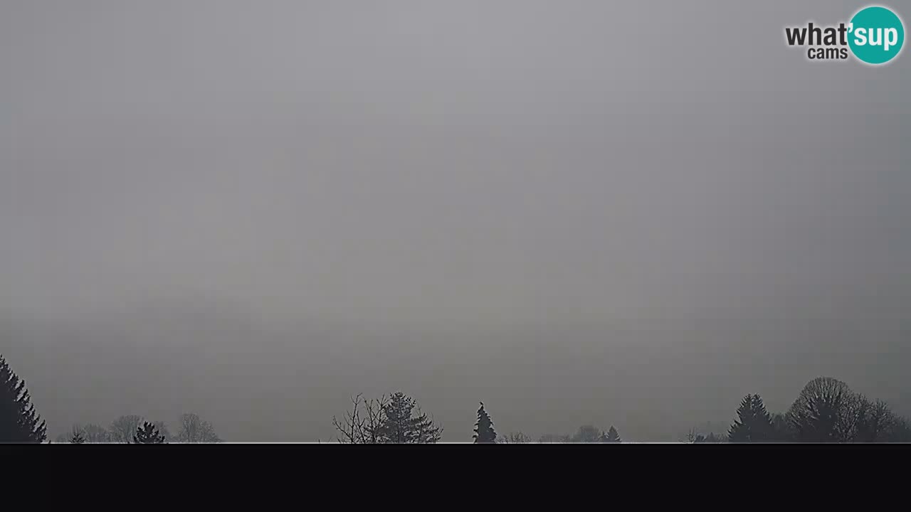 Il panorama su Ogulin livecam