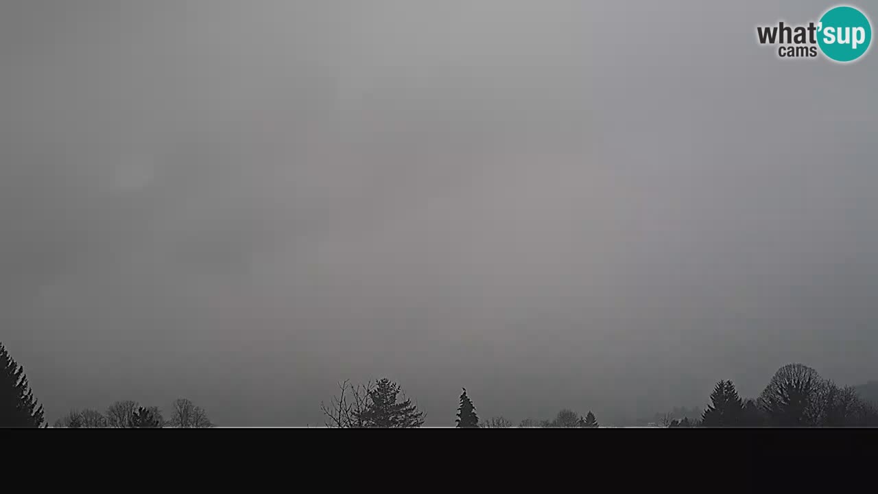 Il panorama su Ogulin livecam