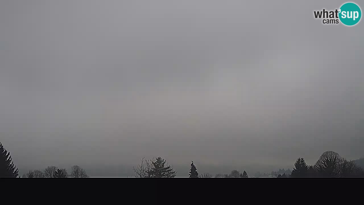 Il panorama su Ogulin livecam