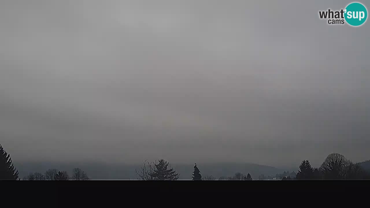 Il panorama su Ogulin livecam