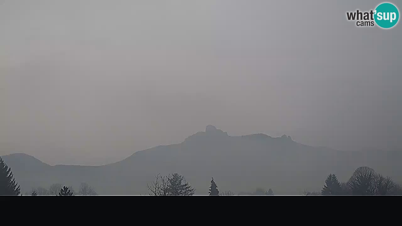 Il panorama su Ogulin livecam