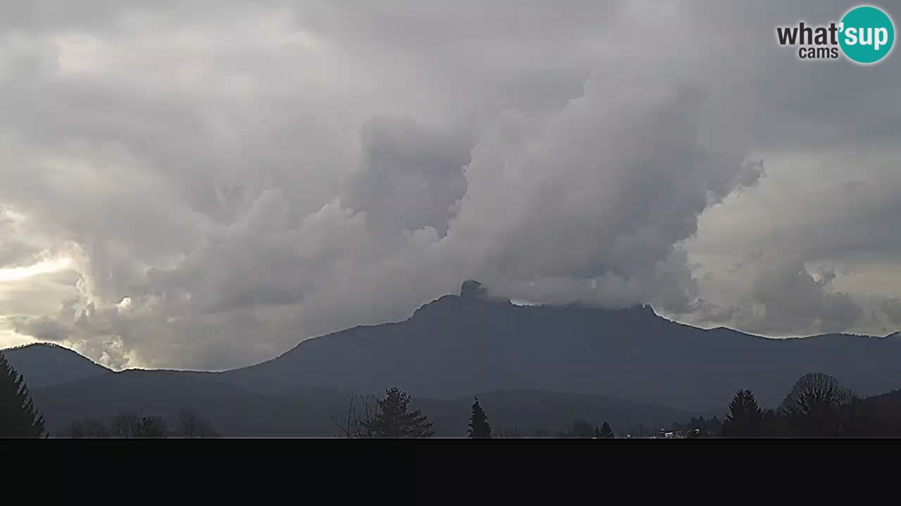 Il panorama su Ogulin livecam