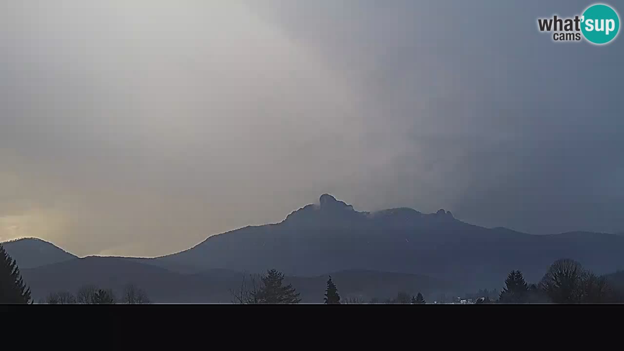 Il panorama su Ogulin livecam