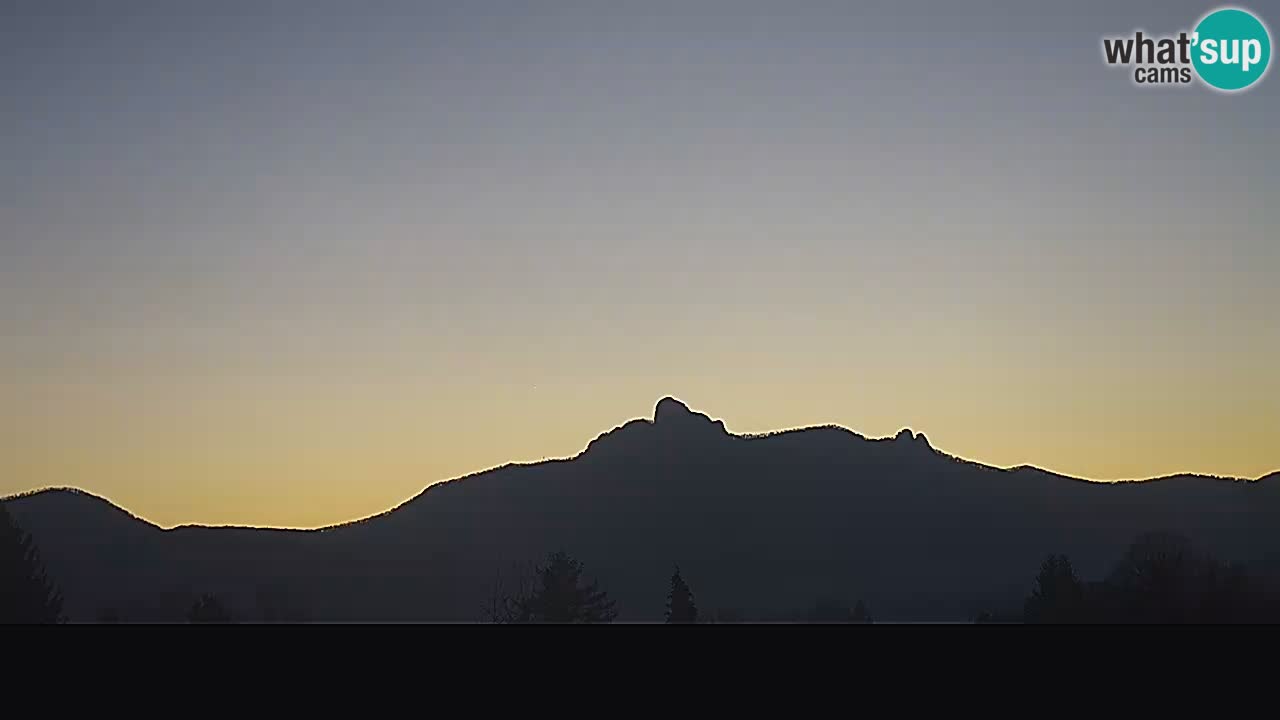Il panorama su Ogulin livecam