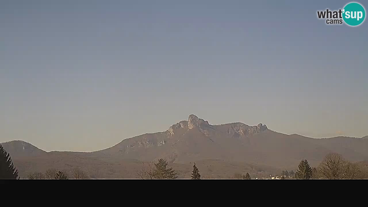 Il panorama su Ogulin livecam