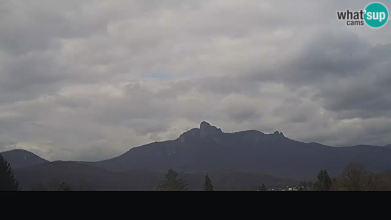 Il panorama su Ogulin livecam
