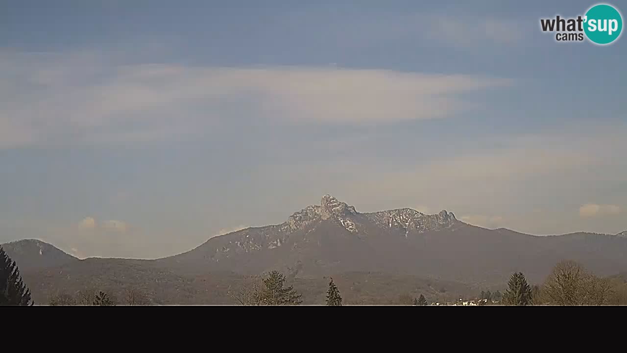 Il panorama su Ogulin livecam