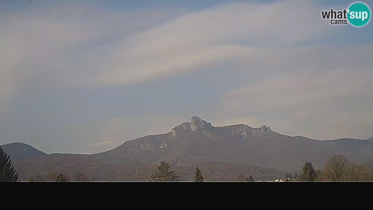 Il panorama su Ogulin livecam