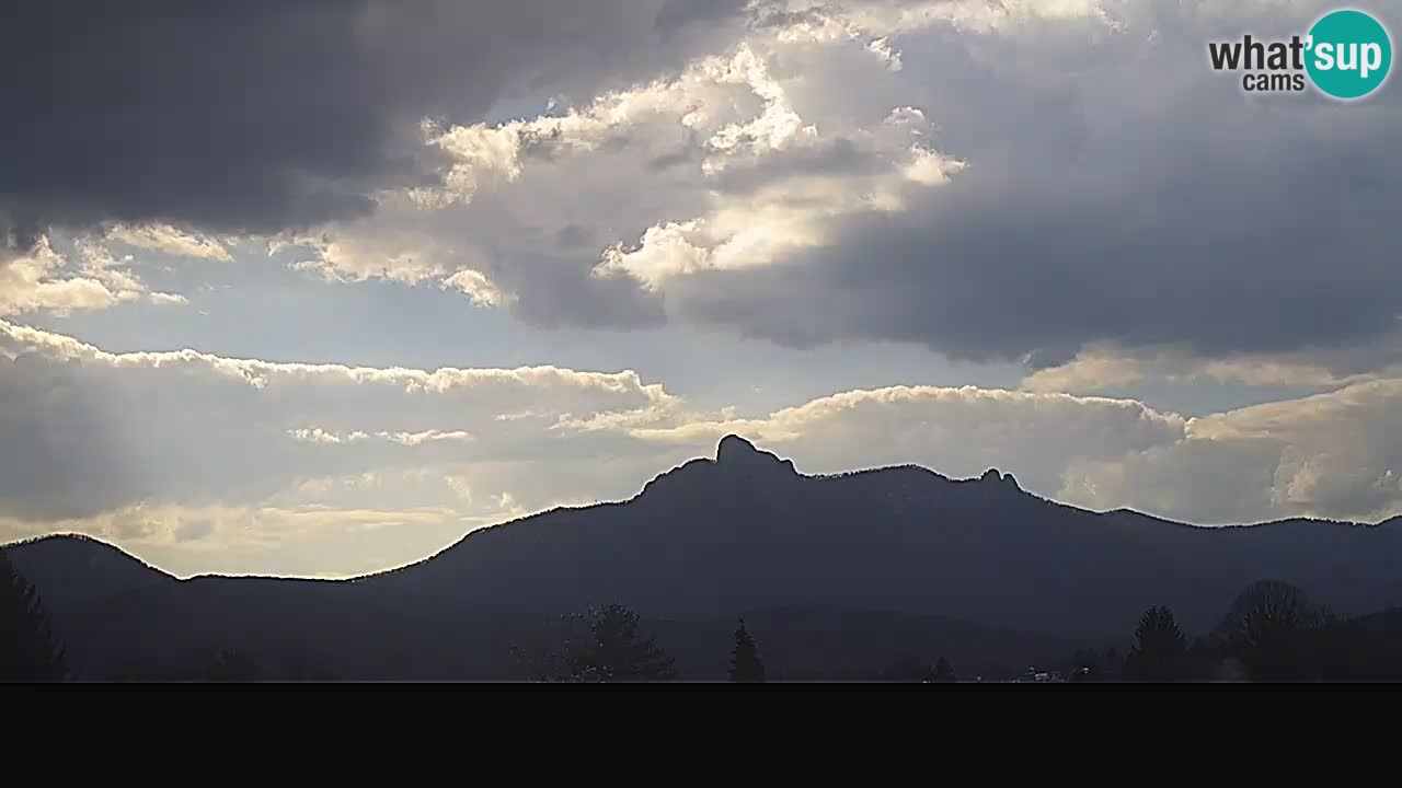 Il panorama su Ogulin livecam