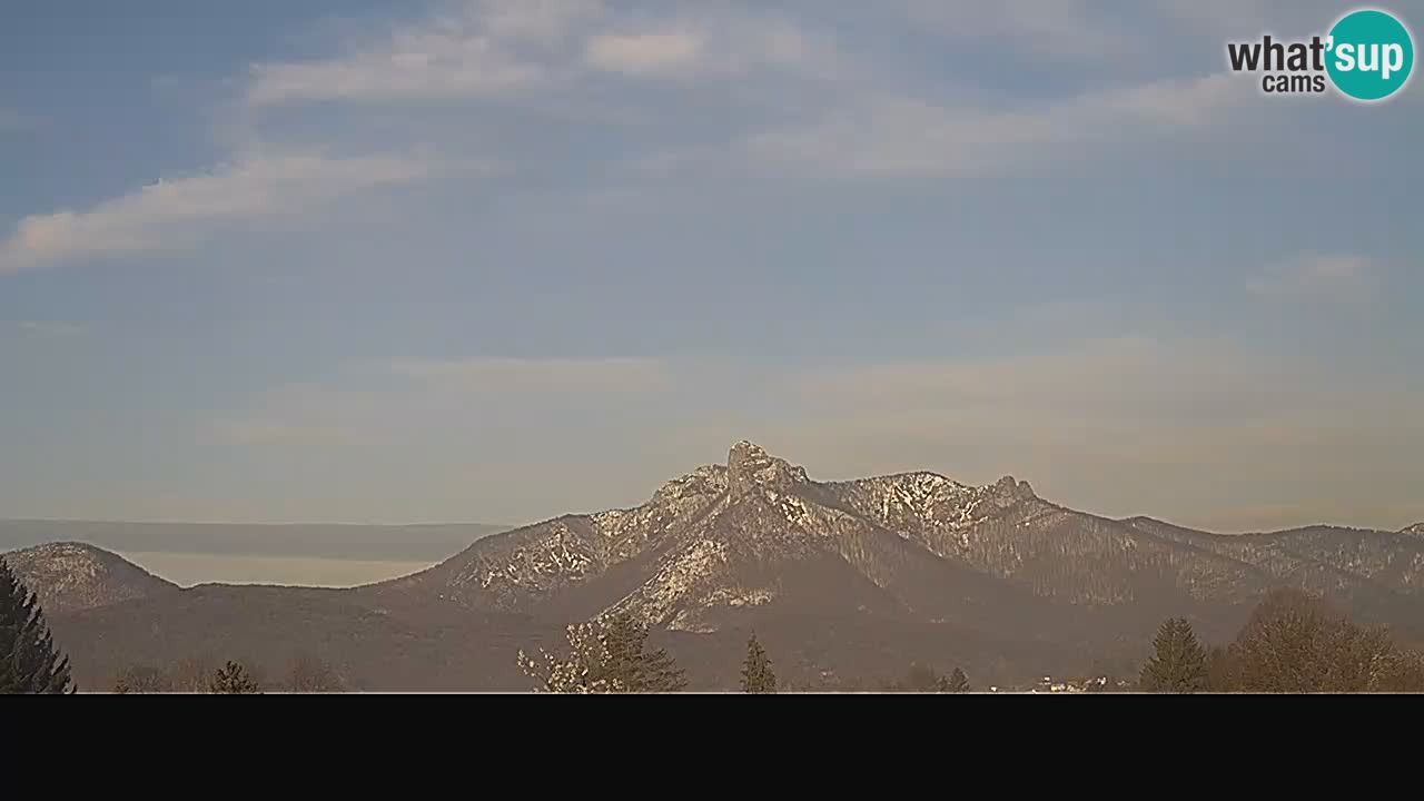 Il panorama su Ogulin livecam