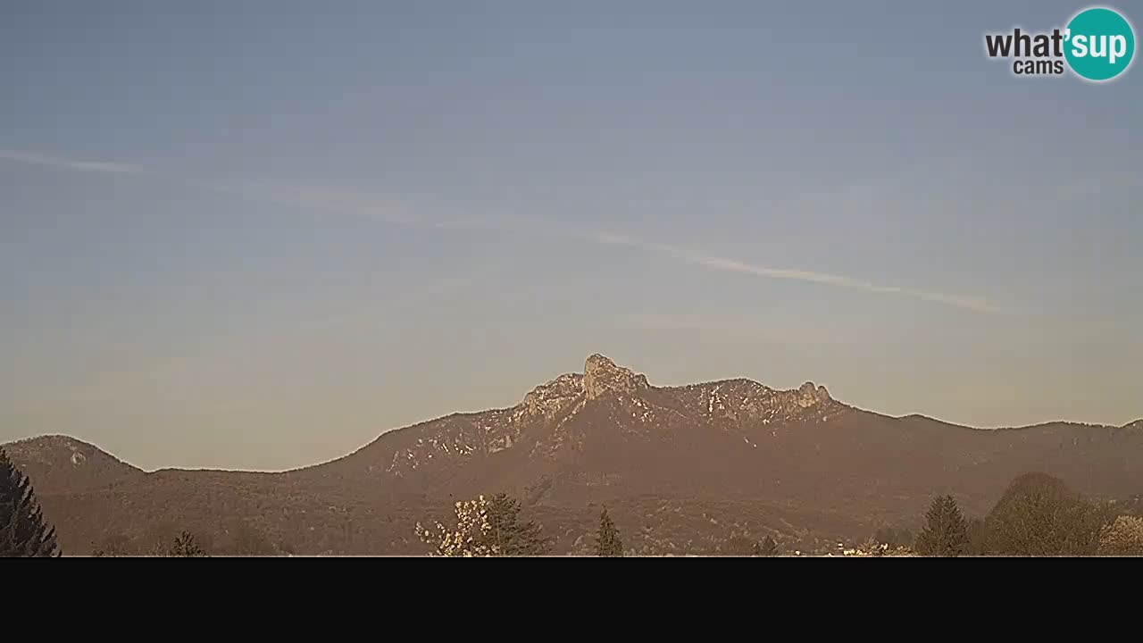 Il panorama su Ogulin livecam