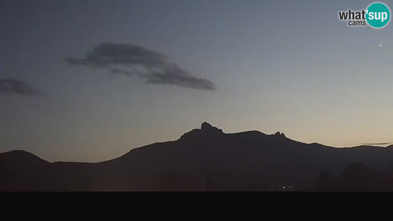 Il panorama su Ogulin livecam