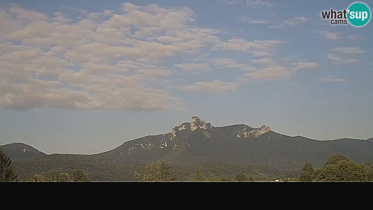 Il panorama su Ogulin livecam